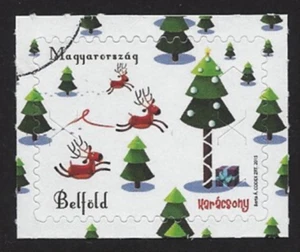 HUNGARY - 2015. SPECIMEN - Christmas / Self Adhesive / with inscription Belföld - Picture 1 of 1