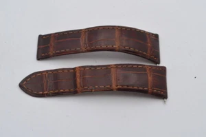 PULSERA DE CUERO CARTIER PULSERA DE CUERO 22MM HEBILLA PLEGABLE 18MM 22-18 KD69FS01 - Imagen 1 de 2