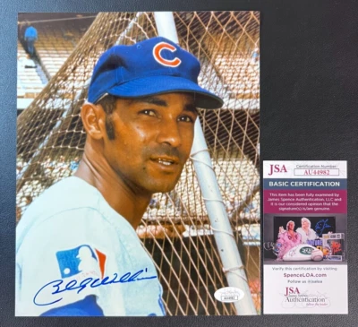 Billy Williams Signed 8x10 Photograph JSA AUTO HOF '87 Chicago Cubs #26 MLB WOW! - Image 1 of 4