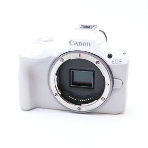 Canon EOS R50 Mirrorless Camera (White) -Near Mint- #75