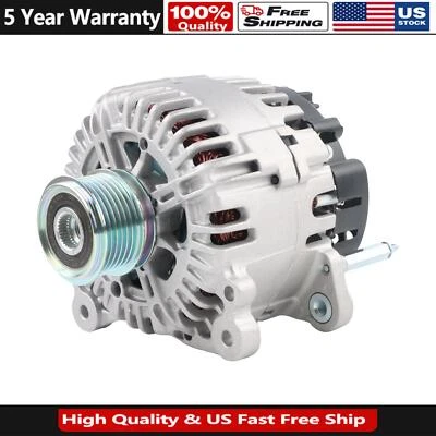 120 Amp Alternator 13853 For 1999-2006 Volkswagen Beetle Golf Jetta & Audi TT - Imagem 1 de 4