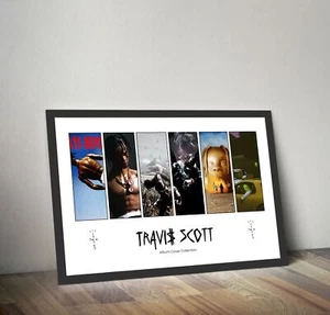 TRAVIS SCOTT Album Cover Poster - Professional Print in HD - Wall Art Gift A4 A3