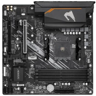 AMD B550 Enchufe AM4 Micro Placa Base ATX - B550M AORUS ELITE - Imagen 1 de 4