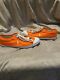 Polo Ralph Lauren Marin Women orange Canvas Sneakers Shoe Size 8.5 B Chucks