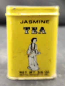 De colección Kwong Sang Tea Co Lata Jazmín Té Doble Felicidad Lata ¡RARO! - Imagen 1 de 6