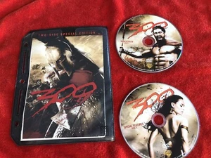 300  Movie 2 disc DVD movie Gerard Butler DVD In Sleeve Complete - Picture 1 of 8
