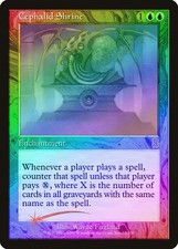 Cephalid Shrine FOIL Odyssey NM Blue Rare MAGIC THE GATHERING CARD ABUGames