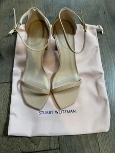 Stuart Weitzman Amelina Blockabsatz Sandale ADOBE - NEU IM BOX - Größe 7 - Bild 1 von 5