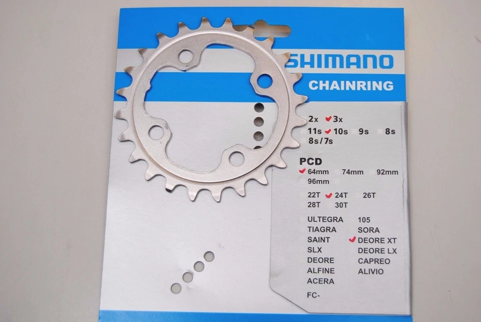 Shimano Corona Fc-m780 24-4 10 Velocità