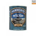 Hammerite Direct to Rust Hammered Finish Metal Paint Black 2.5 Litre