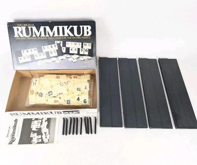 Vintage 1980 The Original Rummikub No. 400 Rummy Tile Pressman Boardgame VG+ CIB - Image 1 of 4