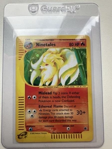 Ninetales Holo Raro 21/165 Expedición Base Set WOTC Pokémon De Colección - Imagen 1 de 13
