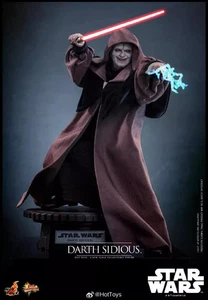 Nuevo Hot Toys MMS745 Star Wars III La Venganza de los Sith Darth Sidious Versión Normal - Imagen 1 de 4