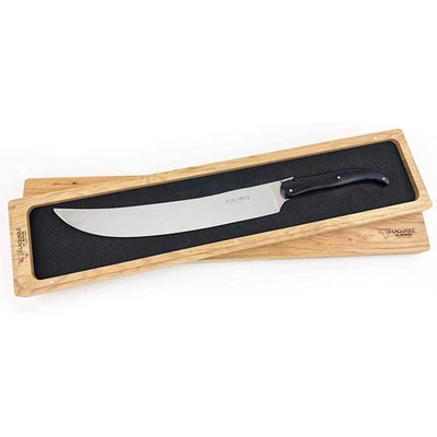 Laguiole en Aubrac 手工制作香槟刀带水牛角手柄 — 第 1/3 张图片