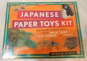 Japanese Paper Toys Kit Origami Paper Toys that Walk, Jump , Spin And Tumble - Picture 1 of 2