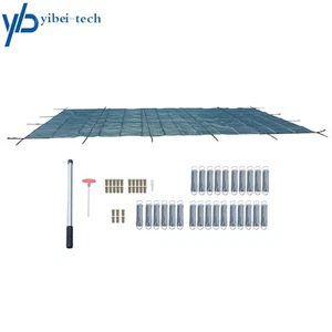 20x38 ft Pool Safety Cover Rectangular Inground Swimming Pool Winter Cover - Picture 1 of 16