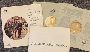 SAN 108-9 W/g ED1 Mascagni Cavalleria Rusticana Santini Rome Opera STEREO 2 LP - Picture 1 of 7