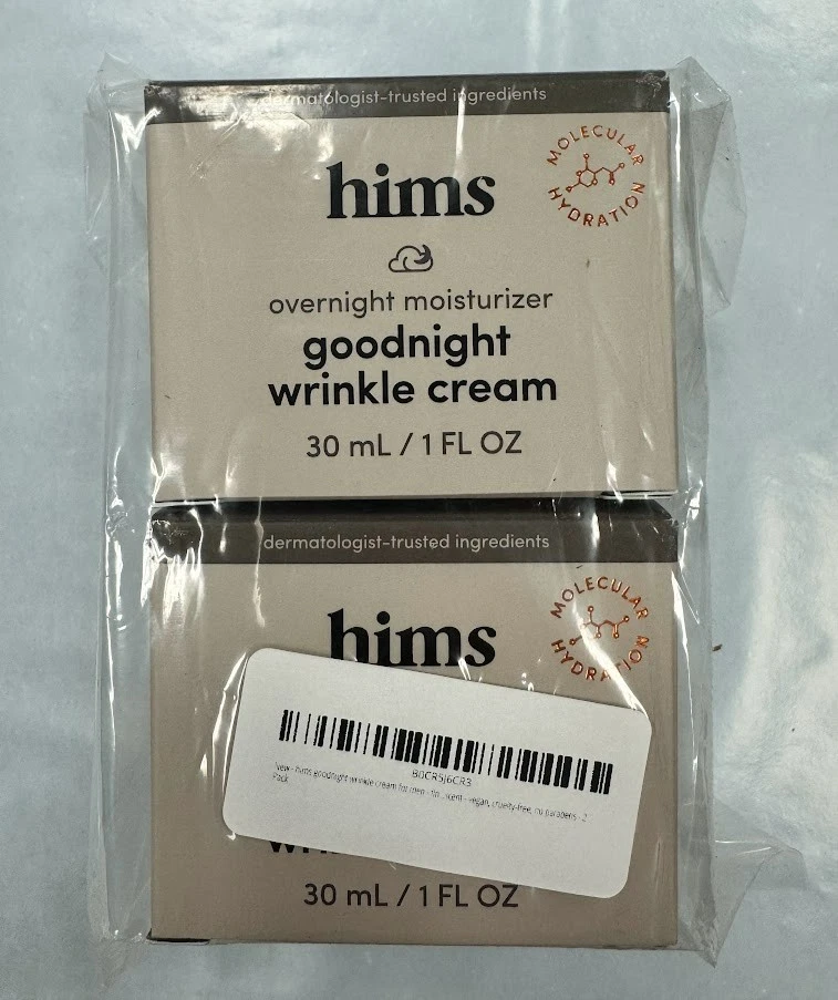 (2 упаковки) hims Goodnight крем от морщин - увлажняющий мужской увлажняющий крем для лица с - Изображение 1 из 1