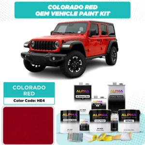 CHRYSLER USA COLORADO RED HE4 | OEMatch Vehicle Paint Kit - Picture 1 of 2