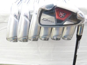 New Wilson Staff D250 Iron Set 5-PW,GW UST Proforce Senior Graphite Shafts - Picture 1 of 8