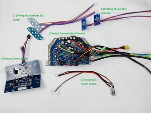 Balance Scooter Universal Internal Parts Motherboard Sensor LED Repair Kit - Picture 1 of 2