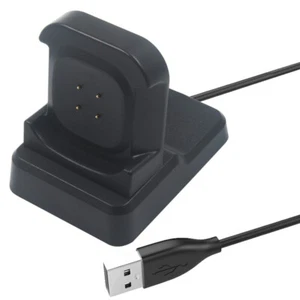 Smart Watch Charging Cable Charger Dock Cradle Stand For Fitbit Versa3/Sense g - Zdjęcie 1 z 6