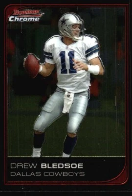 2006 Bowman Chrome Drew Bledsoe #188 Dallas Cowboys - Image 1 of 2