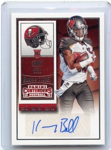 2015 CONTENDERS #101 KENNY BELL AUTOGRAPH RC, TAMPA BAY BUCCANEERS, 080116 (C)