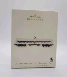 2007 Hallmark Lionel - Freedom Train Observation Car - NIB - Picture 1 of 5