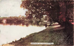Deephaven, Bay Lake Minnetonka, Minnesota,  Posted 1910 Vintage PC - Picture 1 of 2