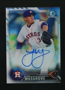 2016 Bowman Chrome Prospects Auto Joe Musgrove #CPA-JMU Auto Refractor #/499 - Picture 1 of 2