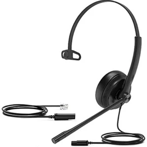 Yealink YHS34 Mono Headset Analog Wired Headset - QD to RJ9 NEW - Picture 1 of 2