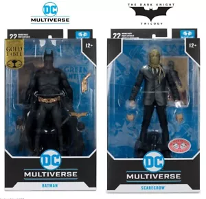 Figuritas BATMAN Gold Label Y SCARECROW Red Platinum (Batman Begins) 2025 - Imagen 1 de 17