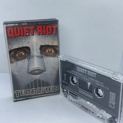 Quiet Riot - Terrified CASSETTE TAPE Rare USA Import - Image 1 of 4