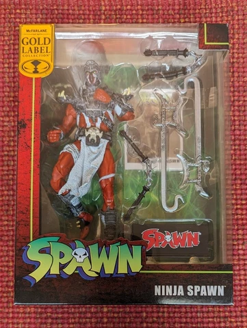 In Hand! McFarlane Toys Spawn 🔥 Ninja Variant Edition Gold Label Action Figure Cover