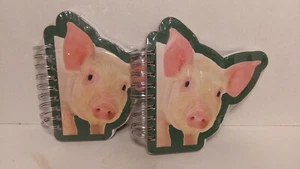 Bella Bug Twin Wire Animal Die Cut Journal - Pig - Lot of 2 - Picture 1 of 5