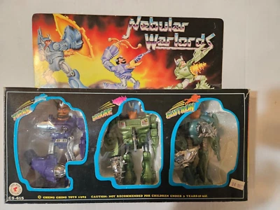 Nebular Warlords - Juguetes Cheng Ching 1985 - MOTU Bootleg - Paquete de 3 figuras ultra raras Foto 1 de 4