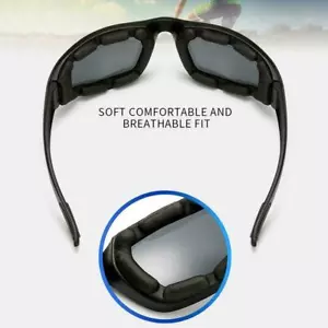 Blendfreie Motorradbrille polarisierte Nachtfahrbrille Sonnenbrille Linse I9S2 - Bild 1 von 12
