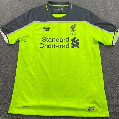 Camiseta deportiva Liverpool New Balance 2016-2017 para hombre tercera mediana adulto manga corta Foto 1 de 4