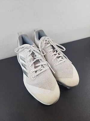 Adidas Litestrike Mens  Football Cleats Metal White Size 9 753001 - Image 1 of 4