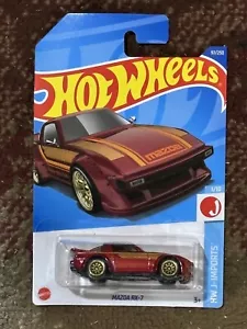2022 Hot Wheels Mazda RX-7 HW J-Imports 1/10 #97/250 International Card - Picture 1 of 4