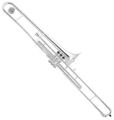 Jupiter JTB700VS Valve Bb Trombone - Silver Plate Finish - Image 1 of 2