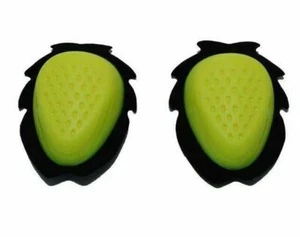 LIGHTECH COPPIA SAPONETTE TUTA MOTO DROPPER KNEE SLIDERS GIALLO FLUO YELLOW - Imagen 1 de 1