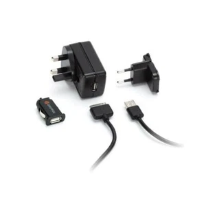 Griffin PowerDuo Car & UK EU Wall Charger USB to Apple 30-pin, Black GA23105 - Picture 1 of 1