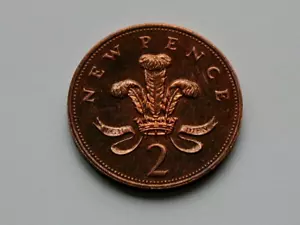 1974 UK (British) 2 Pence Queen Elizabeth II Proof Coin - MS++ UNC toned-lustre - Picture 1 of 2