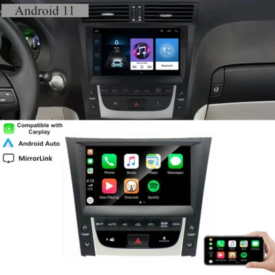 9" Android Stereo Radio FM For 05-11 Lexus GS300 GS350 GS430 GS450 GS460 Carplay - Image 1 of 4