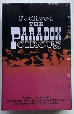 New Paradox Thai Rock Band Fatlive 4 The Paradox Circus Double Cassette Seal - Image 1 of 4