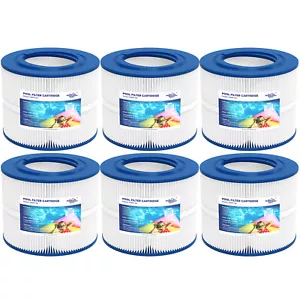 6 Pack Hot Tub Pool Spa Filter for Bullfrog Wellspring 30 Coreless 10-00282 - Picture 1 of 14