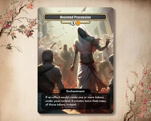 Annointed Procession - High Quality Custom Card [ Alternative Custom Art ] - Picture 1 of 1