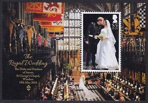 VIRGIN ISLANDS 2018 QEII Royal Wedding Miniature Sheet SG MS1326 MNH/**